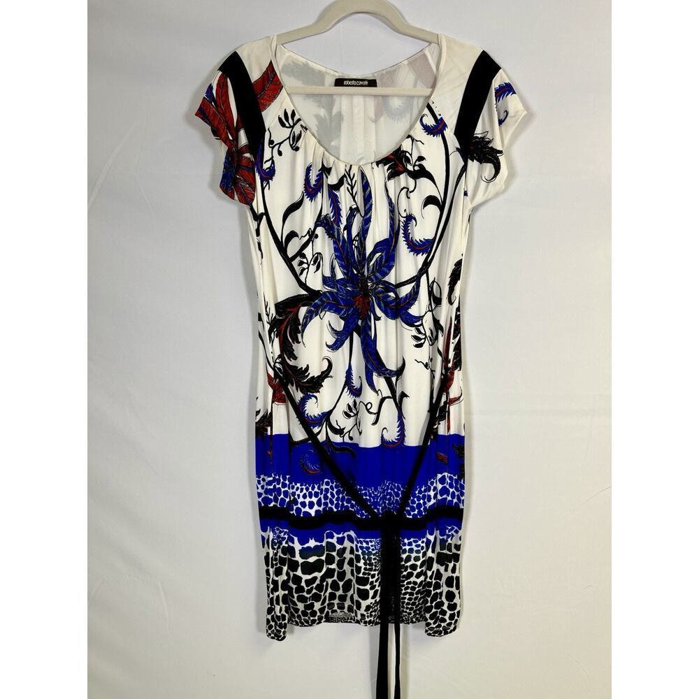 ROBERTO CAVALLI Floral Print Dress Size 40